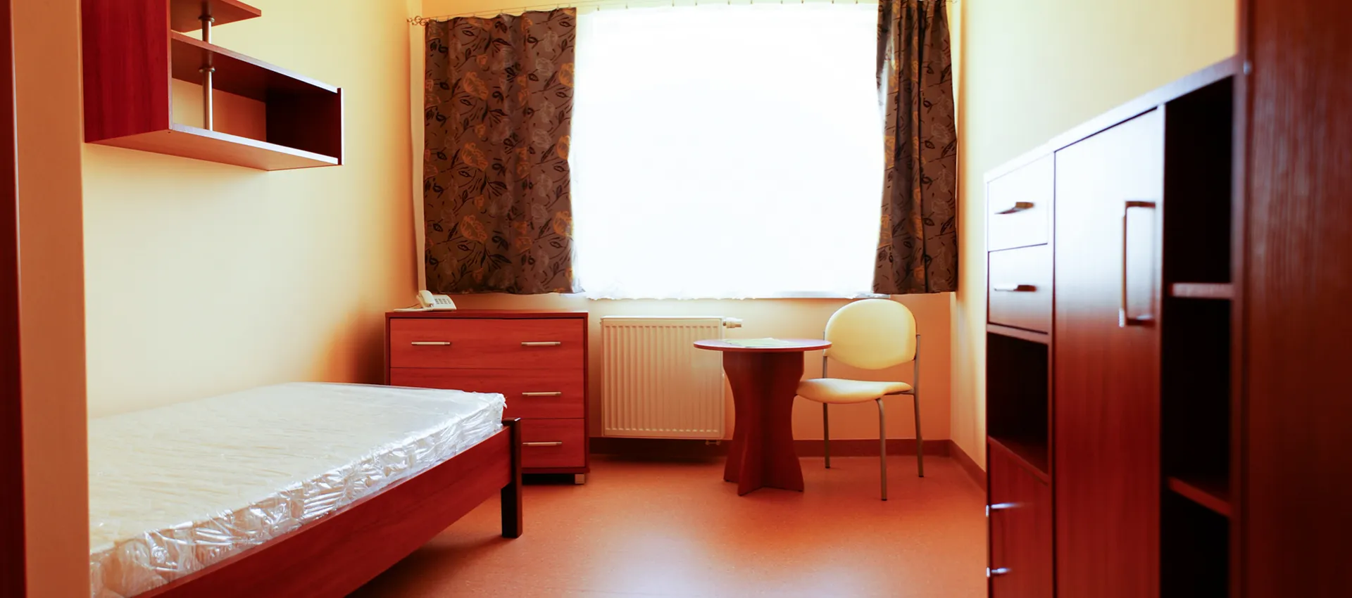 Single person room
